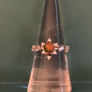 Elegant Multicolor Gemstone Ring